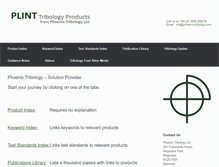 Tablet Screenshot of phoenix-tribology.com
